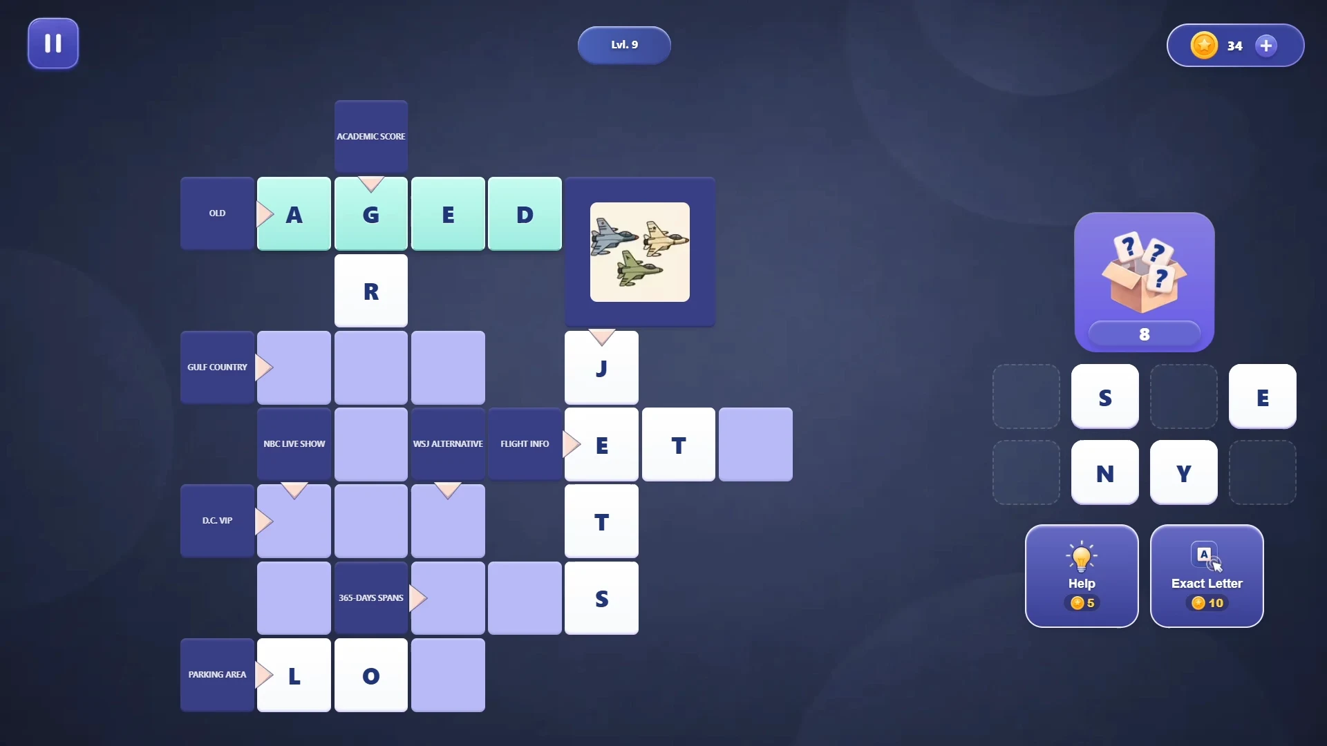 Crossword: Arrowword Puzzles screenshot